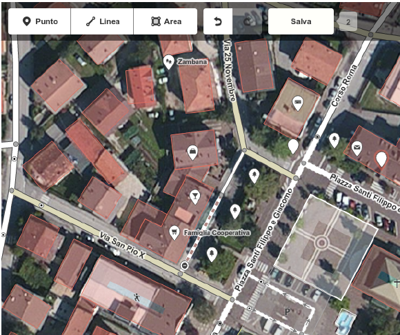 Inseriamo un punto in OpenStreetMap