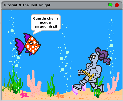Scratch tutorial 3 – The Lost Knight